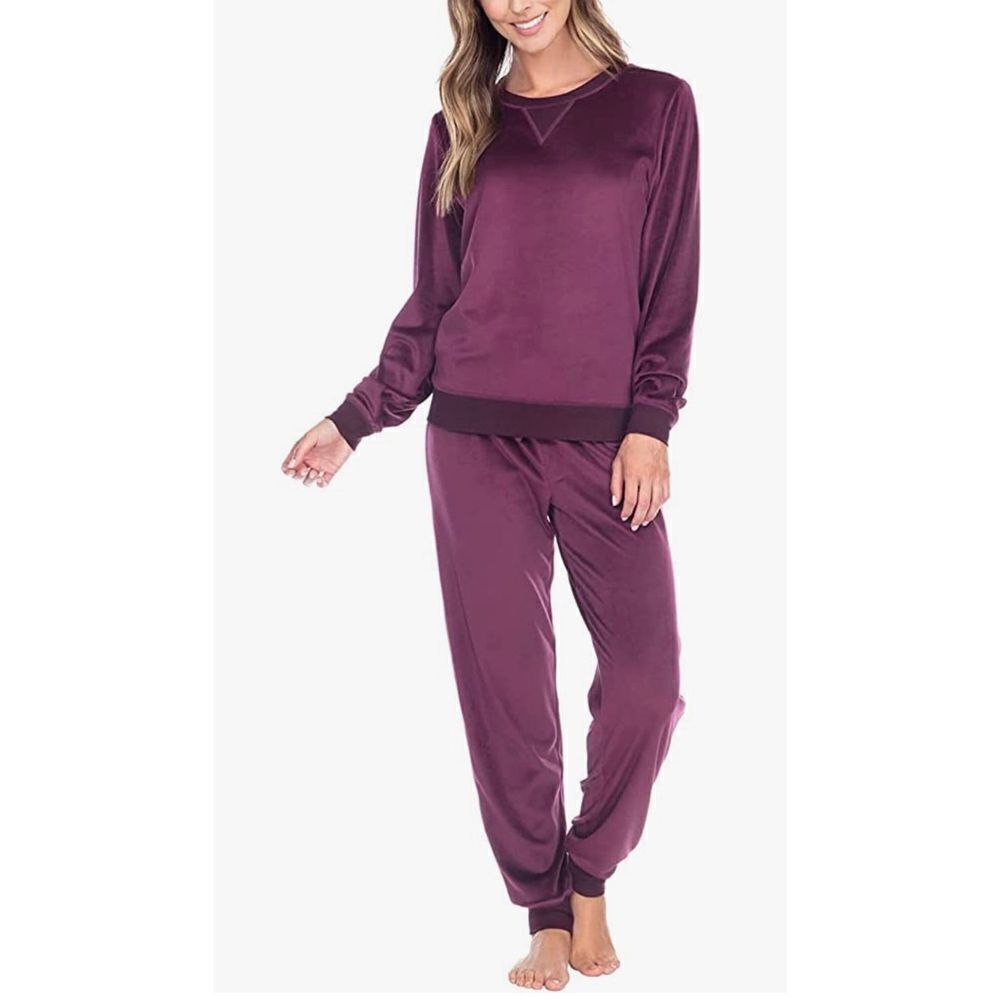 Honeydew Women's Super Soft Fleece‎ Lounge PJ Pants Size S in Wildberry